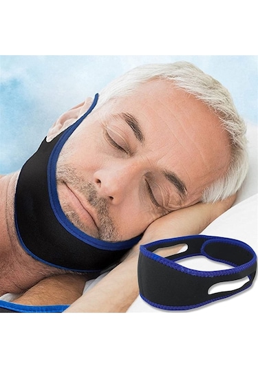 Horlama Önleyici Uyku Maskesi Horlama Bandı