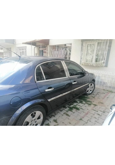 OPEL VECTRA C CAM ÜST KROM PASLANMAZ ÇELİK 4 PARÇA SADECE ÜST