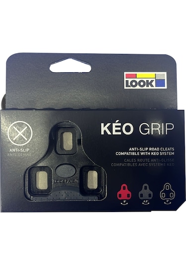 Look Keo Grip Kal 0 Derece Yol Yarış Bisikleti Kali Siyah