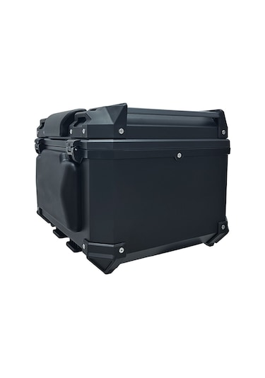 Xt577-b 55 Litre Motosiklet Arka Çanta Siyah Su Geçirmez Abs Üniversal Siyah