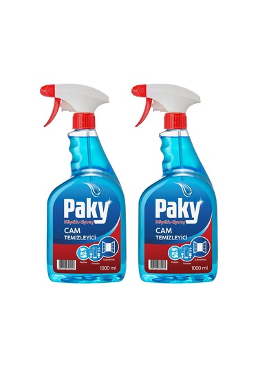 Paky Cam Temizlik Köpüğü Trigger Sprey 2 x 1 L