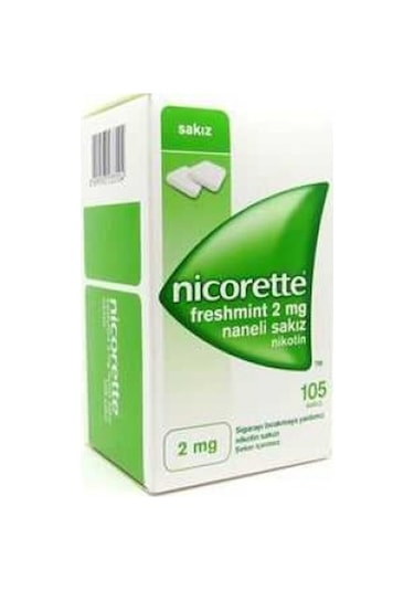 Nicorette Freshmint 2 Mg 105 Adet Naneli Nikotin Sakızı