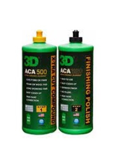 3d Aca 500-520 Ultra Kusur Giderici Pasta ve Cila Seti 2x946 ML
