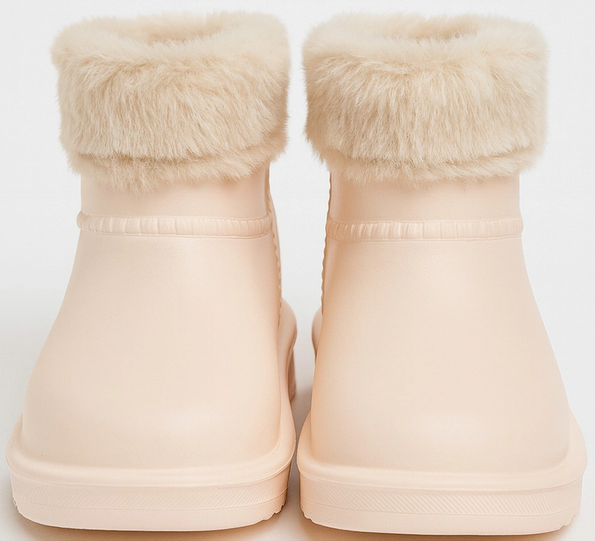 Çocuk Kışlık Kar Yağmur Botu Su Geçirmez, Peluş Astarlı, Eva W10290-225 Tokio Borreguito Modeli Bej