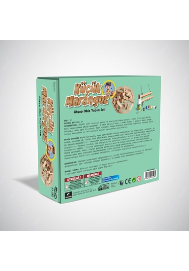 Küçük Marangoz Ahşap Obje Yapım Seti