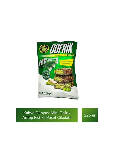 Kahve Dünyası Mini Poşet Gofrik Çikolata 225 Gr