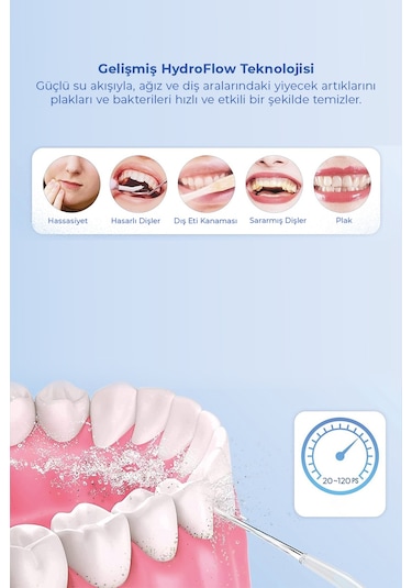 Neutron Taşınabilir Yemek Sonrası Şarjlı Ağız Duşu