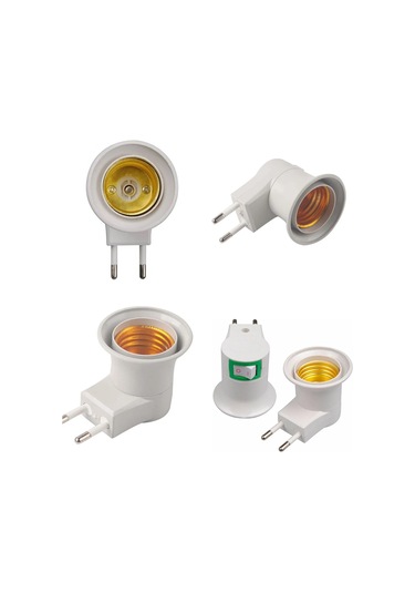 Duylu Fiş E27 Duylu Ampul Takılan Fiş Priz Anahtarlı Duy Priz Renkli