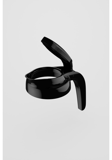 Renga Beluga 1000 Ml Siyah Kapaklı Cam Sürahi 111028