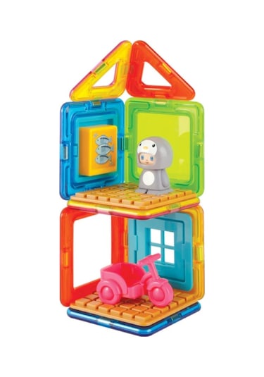 Magformers Mıknatıslı Cube House Set - Penguin - 20 Parça