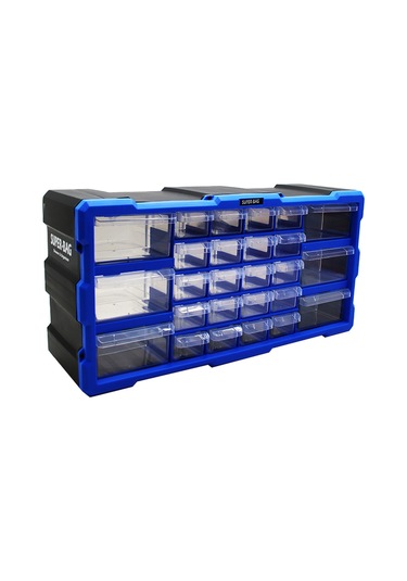 26lı 6byk+20kçk Yatay Monoblok Çekmece Seti 49.7x15.7x25cm