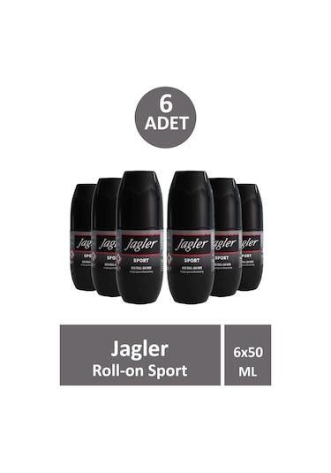 Jagler Sport Erkek Roll-on 50 Ml 6 Adet