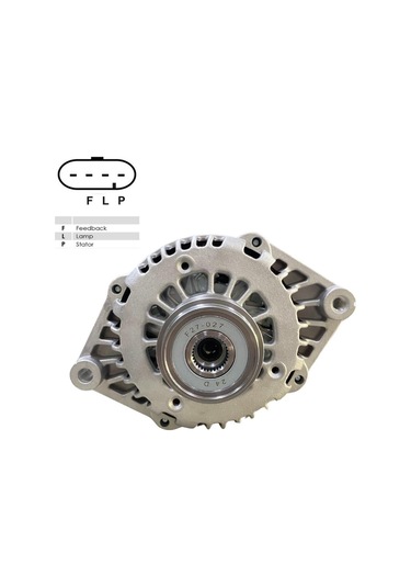 12v Alternatör Dinamo Delco Tipi 120 A 2-fiş F-l Chevrolet Captıva 2.0 D-opel Antara 2.0 Cdtı