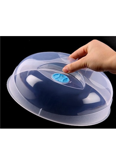 Mikrodalga Fırın Koruma Kapağı Saklama Kabı 3 Adet Birden Şeffaf