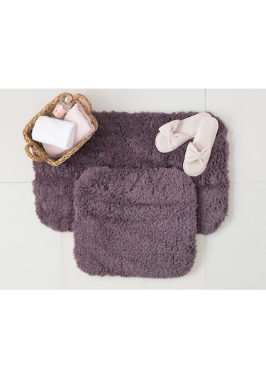 Madame Coco Sheep Banyo Paspası 1kbapa05252'li Küçük Boy Set-k.mürdüm Mürdüm