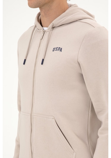 U.S. Polo Assn. Erkek Regular Fit Taş Şardonlu Örme Hırka 50313755-VR049