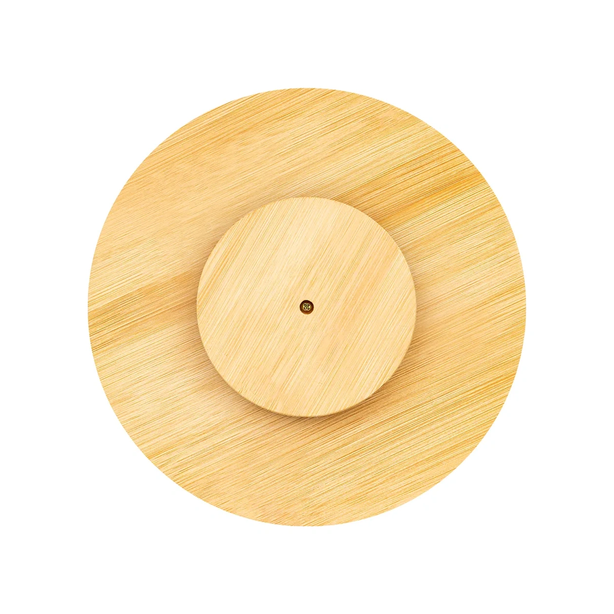 Elan Gallery 2 Seviyeli Döner Stand, 24,5x24,5x19,5 Cm 150813940 Açık Kahverengi