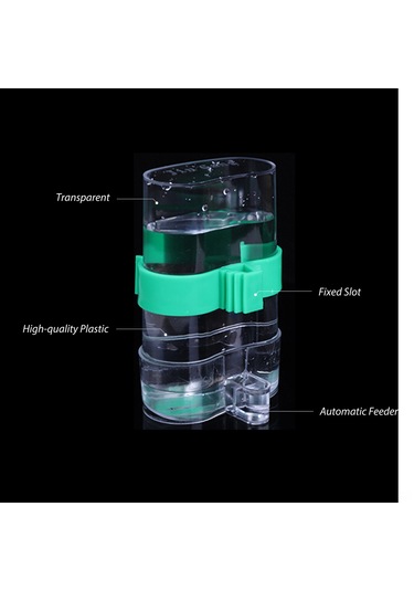 Geeroyoo Kuşlar İçin Pratik Otomatik Su Ve Yemlik Kafes Temizliği Ve Hijyen Sağlar