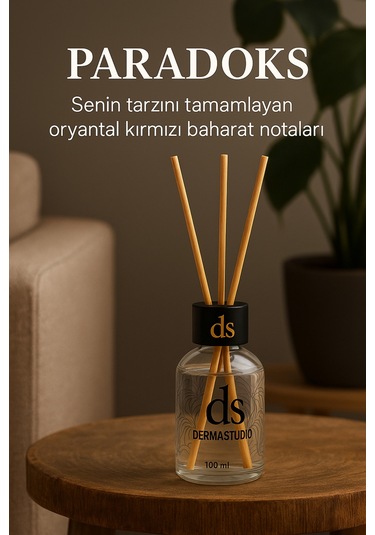 Paradoks Oryantal Baharatlı Premium Bambu Oda Kokusu, 100 Ml Karışık