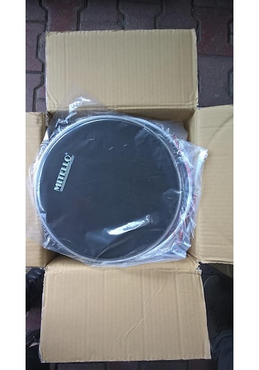 Mitello Bateri Ve Bando Davulu Derisi 22 İnç 56 Cm Siyah