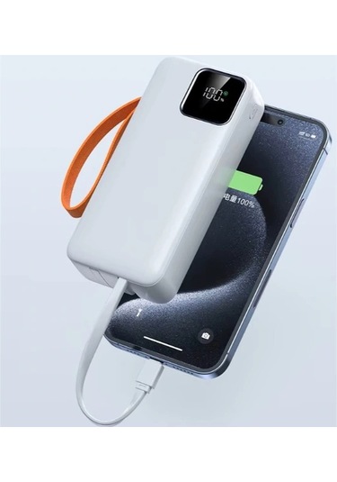 Kendinden Kablolu 30.000 Mah Powerbank