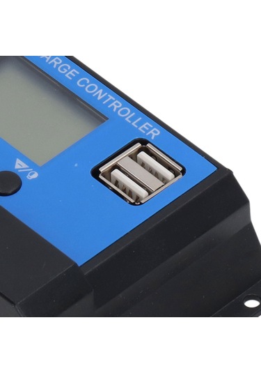 Lemestar "12v/24v Mppt Solar Şarj Kontrol Cihazı - Lcd Ekranlı, Çift Usb Çıkışlı, 100a Yüksek Verimli"