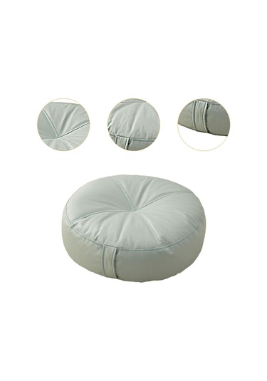 Suntek Yuvarlak Zemin Yastık Atma Oturma Yastığı Yeşil Yeşil
