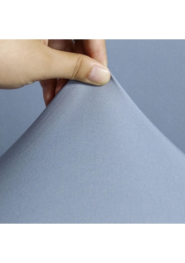 Suntek Magideal Elastik Kanepe Slipcover Düz Mobilya Mavi-2-koltuk