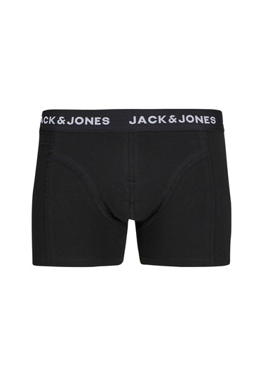 Jack & Jones Erkek Boxer 12273114 Siyah-beyaz-antrasit Siyah-beyaz-antrasit