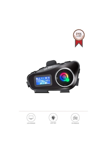 Torima Q58 Helmet Intercom Bluetooth Motorsiklet Kask Kulaklığı İnterkom