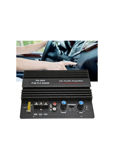 Tenfowee 12v 600w Otomobil Güçlendirici Kartı, Alüminyum Gövde, Yüksek Performanslı Ses, Kolay Kurulum, Tüm Araçlar İçin