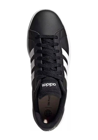 GW9251 Adidas Grand Court Base 2.0 Erkek Spor Ayakkabı CBLACK/FTW Siyah - Beyaz