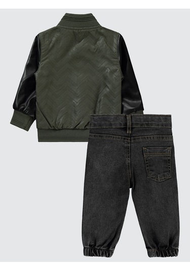 Concept Erkek Bebek 3'lü Takım 6-18 Ay Yeşil Yeşil