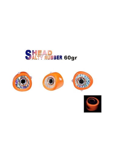 Fujin Salty Rubber Head Kafa 05 Orange 3D Eye