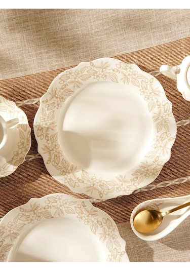 Sl Home 2 Adet Servis Tabağı Seti, Çap 27,5 Cm, Porselen 304763365 Beyaz