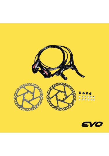 E-bike Hidrolik Disk Fren Seti Komple Evo-2589
