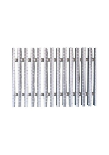 25 CM Klasik Desen Havuz Taşma Izgarası Çift Geçme