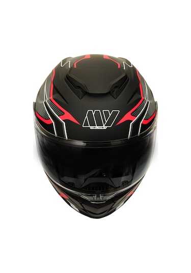 My Helmets Mks002-bgr Güneş Vizörlü Şeffaf Çene Açılır Motosiklet Kaskı