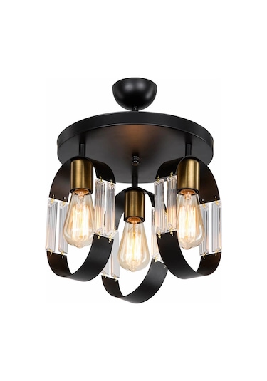 Nova 3lü Plafonyer Avize Çok Renkli