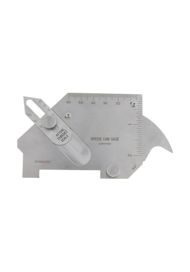 Trendooze Test Ölçer Ölçer Muayene Köprü Kesim Kaynak Kaynak Kam Dikiş Çukuru Cetveli Alt Yn