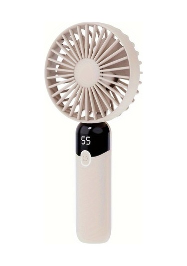 Yingfu Taşınabilir Fan 6 Hızlı Dijital Ekran Koyu Haki Fan