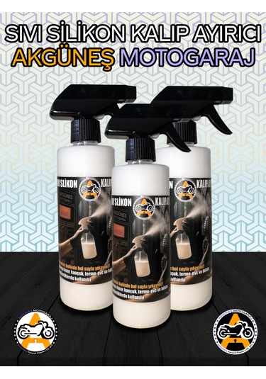 Akgüneş Sıvı Silikon Kalıp Ayırıcı Sprey