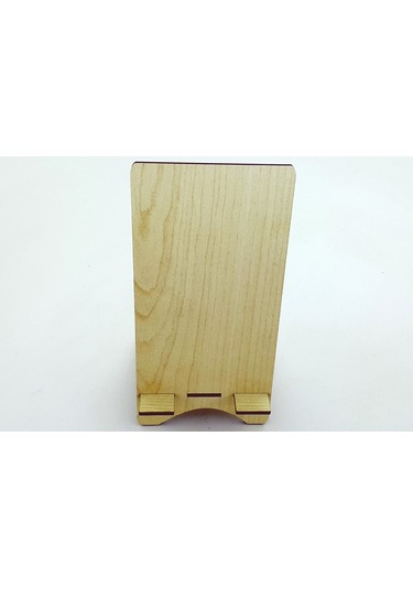 Ahşap Kişiye Özel Telefon & Tablet Tutucu