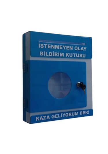 Mavi İstenmeyen Olay Bildirim Kutusu
