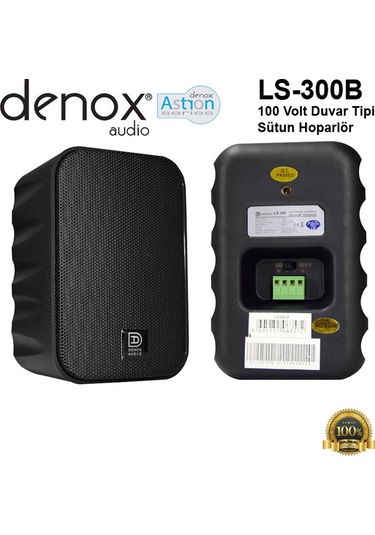 Denox Astron Ls 300B Duvar Hoparlör 100 Volt