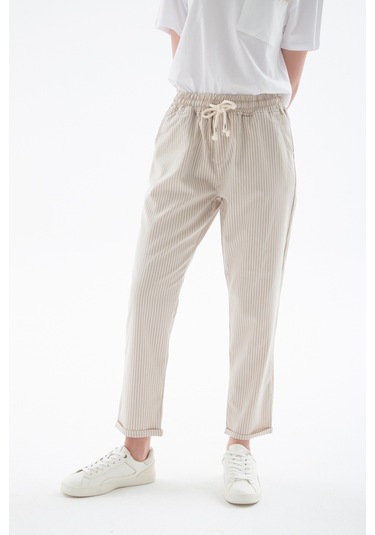 Fashion Friends Bayan Pantolon 25y0344k1 Bej Bej