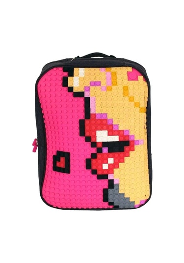 Upixel Okul Çantası, Gençler İçin Piksel 146190376 Pembe