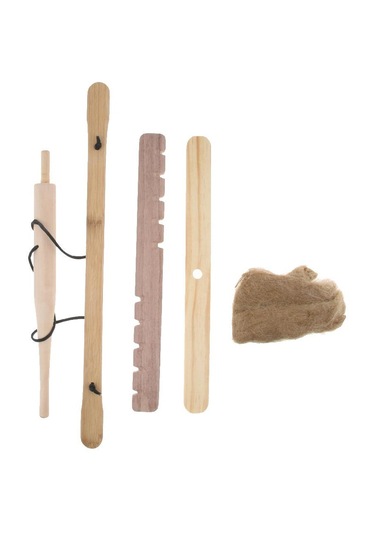 Homyl Açık İlkel Yangın Marş Aracı Ahşap Yay Matkap Çift Çok Renkli