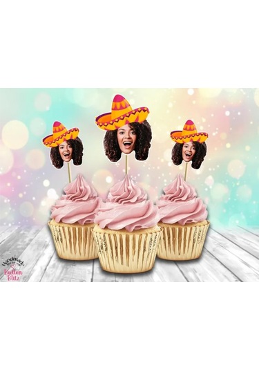 Cupcake Süsü Kürdanlı 10 Adet 0