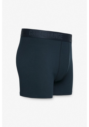 KONSTA Erkek Trunk 5'li Paket Pamuklu Likralı Esnek Kumaş Siyah / Lacivert / Grimelanj Boxer